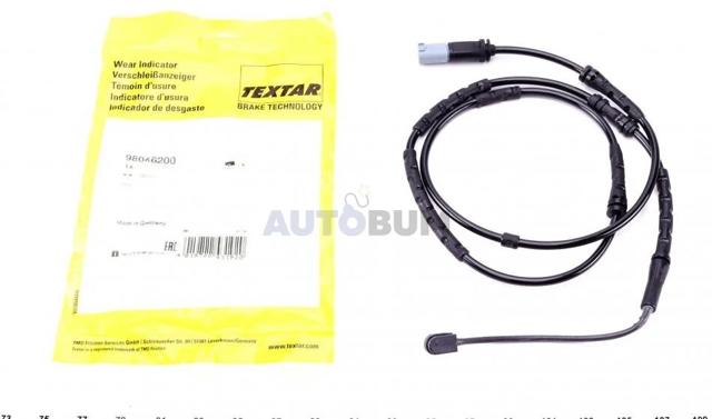 98046200 TEXTAR Датчик износа тормозных колодок задний купить в Николаев