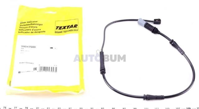 98047500 TEXTAR Датчик износа тормозных колодок передний купить в Одесса