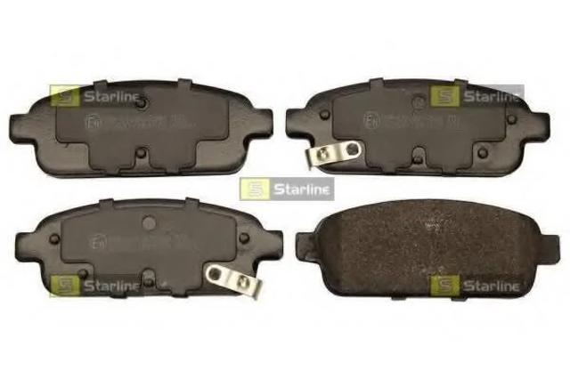 Колодки тормозные дисковые комплект BDS773 STARLINE