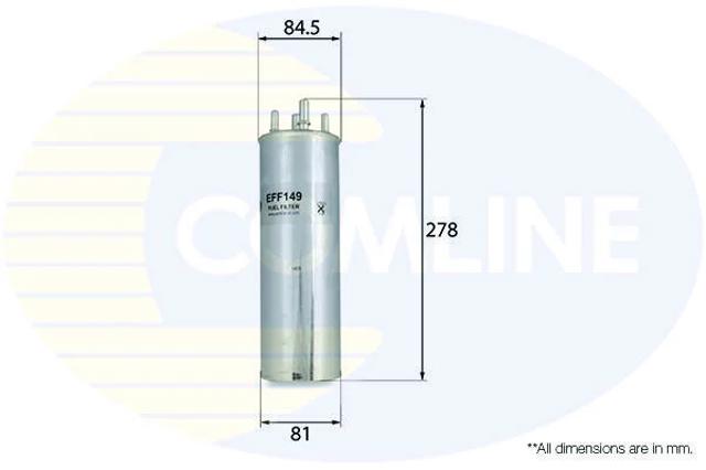 COMLINE EFF149 Топливный фильтр в наличии Черкассы