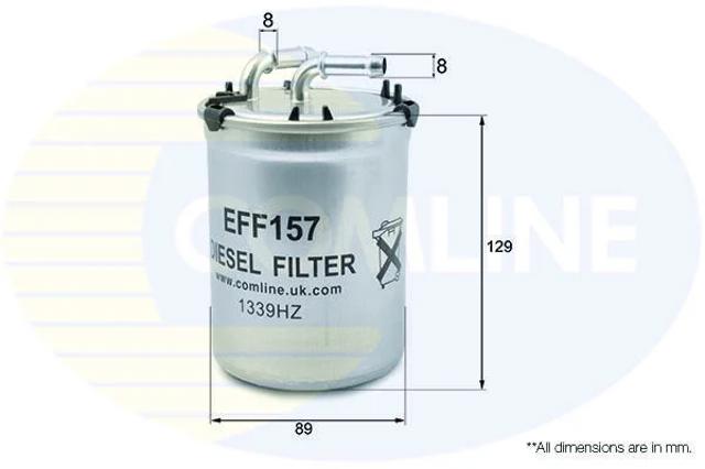 COMLINE EFF157 Фильтр топливный в наличии Львов