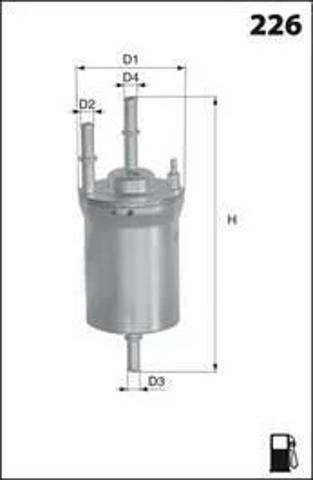 ELE6106 MECAFILTER Фильтр топливный купить в Житомир