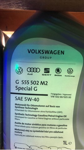 Масло автомобильное GS55502M2 VAG