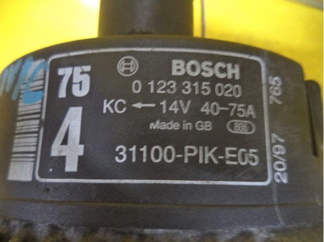 BOSCH 0123315020 Генератор в наличии Хмельницкий