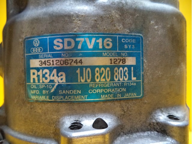 VAG 1J0820803L Компрессор кондиционера в наличии Сумы