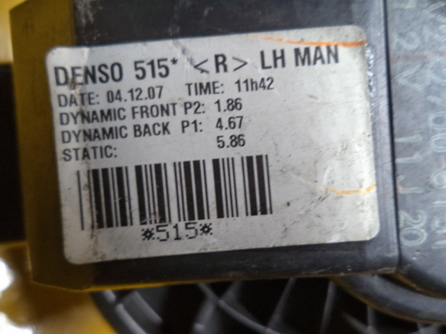 TOYOTA 2727005151 Вентилятор печки в наличии Черкассы