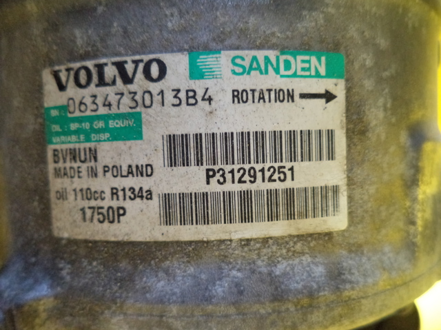 VOLVO 31291251 Компрессор кондиционера в наличии Черновцы