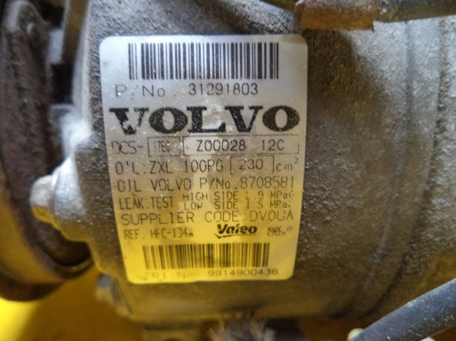 VOLVO 36002114 Компрессор кондиционера в наличии Харьков