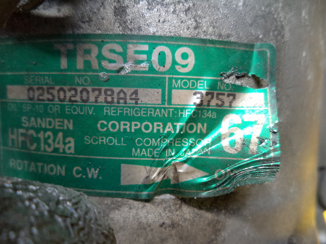 38810RZVG02 Компрессор кондиционера купить Каменское