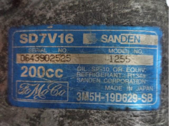 FORD 3M5H19D629SB Компрессор кондиционера в наличии Черкассы