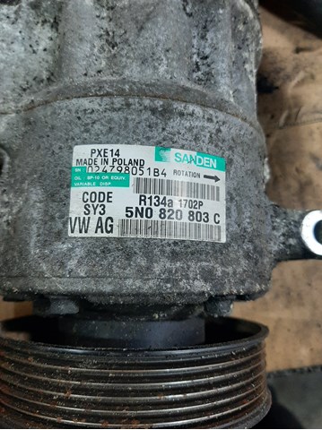 VAG 5N0820803C Компрессор кондиционера в наличии Николаев