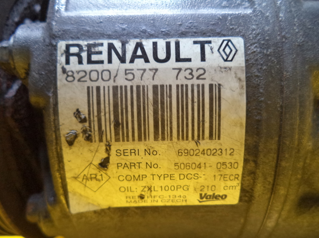 8200577732 RENAULT Компрессор кондиционера купить в Ирпень