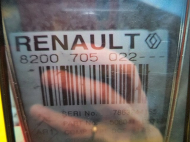 8200705022 RENAULT Компрессор кондиционера купить в Житомир
