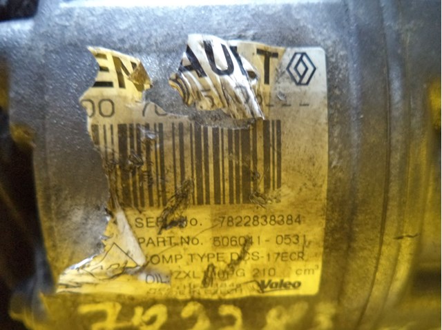 8200705022 RENAULT Компрессор кондиционера купить в Сумы