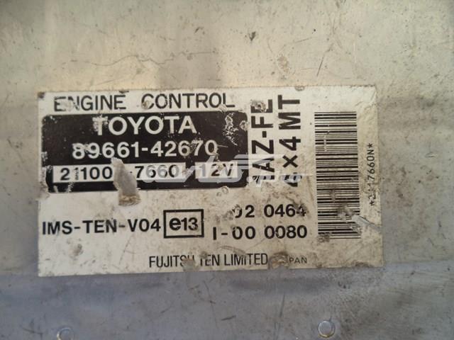 TOYOTA 8966142670 Блок управления двигателем в наличии Черкассы