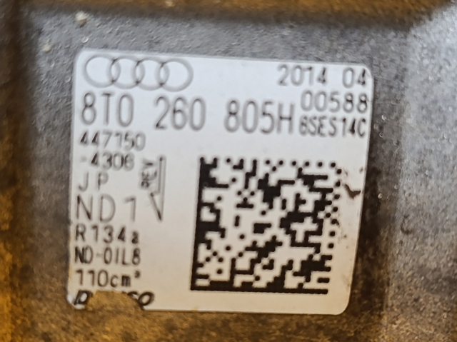 8T0260805H VAG Компрессор кондиционера купить в Черкассы