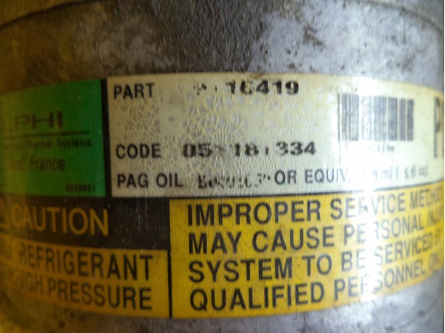 GM 9116419 Компрессор кондиционера в наличии Запорожье