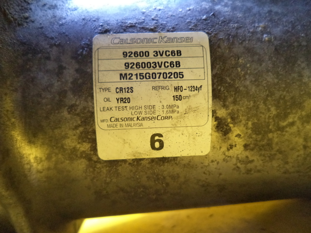926003VC6B Компрессор кондиционера купить Кривой Рог