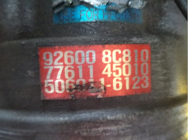 926008C810 NISSAN Компрессор кондиционера купить в Павлоград