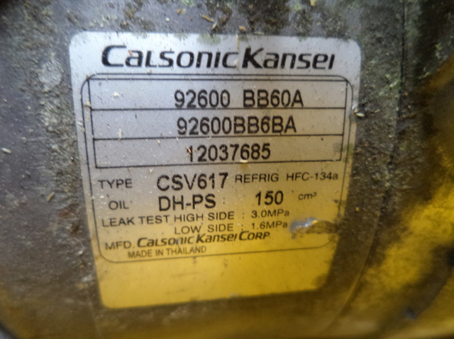 NISSAN 92600BB60A Компрессор кондиционера в наличии Одесса