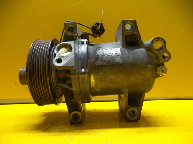 Компрессор системы кондиционирования 92600KH70A NISSAN