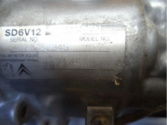 9671456680 PEUGEOT Компрессор кондиционера купить в Киев