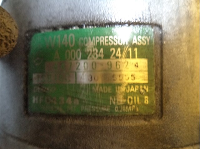 A0002342411 MERCEDES Компрессор кондиционера купить в Украина
