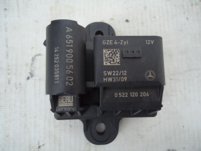 Реле свечей накала A6519003802 MERCEDES