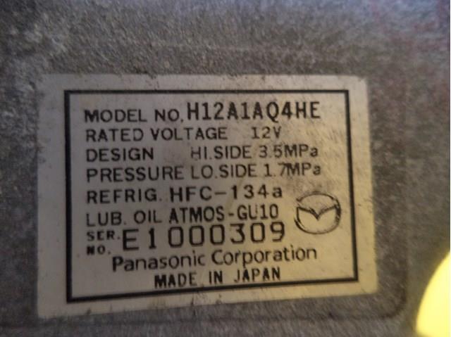 MAZDA H12A1AQ4HE Компрессор кондиционера в наличии Черновцы