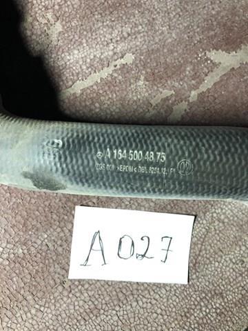 A1645004875 MERCEDES Шланг (патрубок) радиатора охлаждения нижний купить в Черновцы