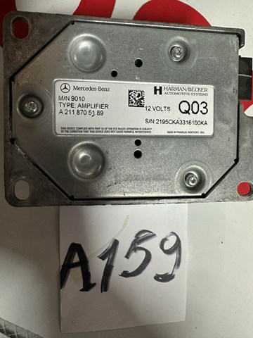 Усилитель звука аудиосистемы A2118705189 MERCEDES