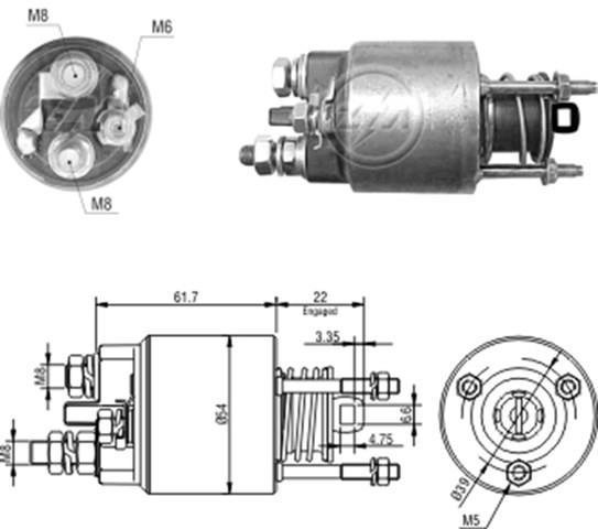 Втягивающее ZM3595 ZM