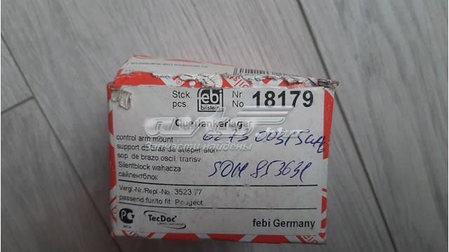 FEBI 18179 Сайлентблок переднего нижнего рычага в наличии Житомир