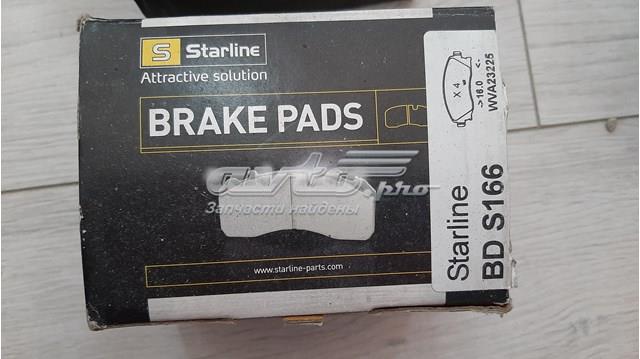 STARLINE BDS166 Передние тормозные колодки в наличии Львов