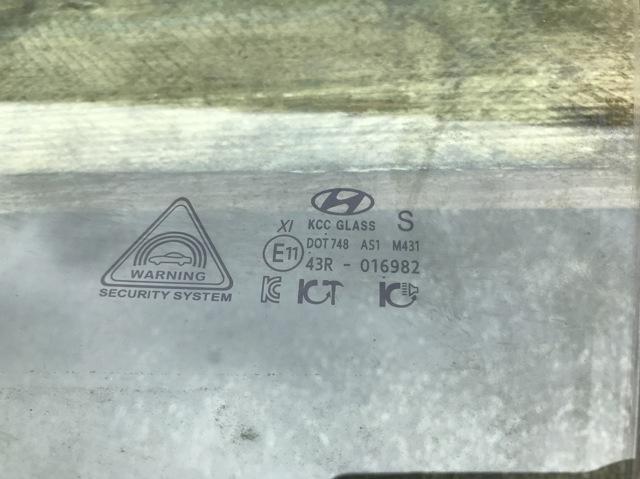 HYUNDAI 82410GI030 Стекло двери передней левой в наличии Львов