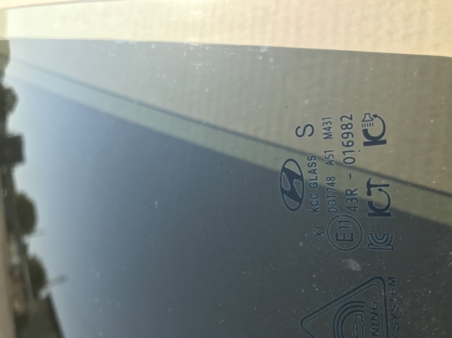 82410KL030 HYUNDAI Стекло двери передней левой купить в Николаев