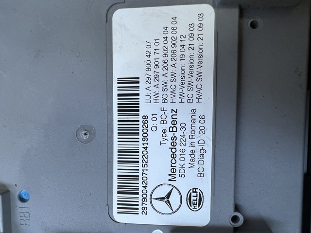 A2979004207 MERCEDES купить в Хмельницкий
