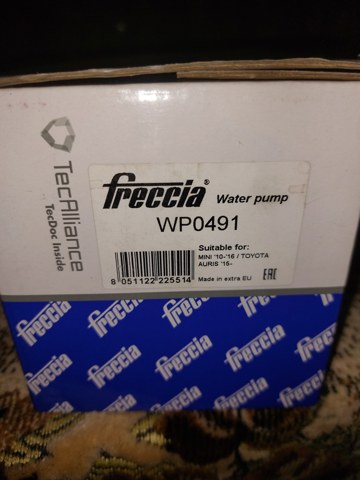 WP0491 FRECCIA Помпа водяная (насос) охлаждения купить в Ирпень
