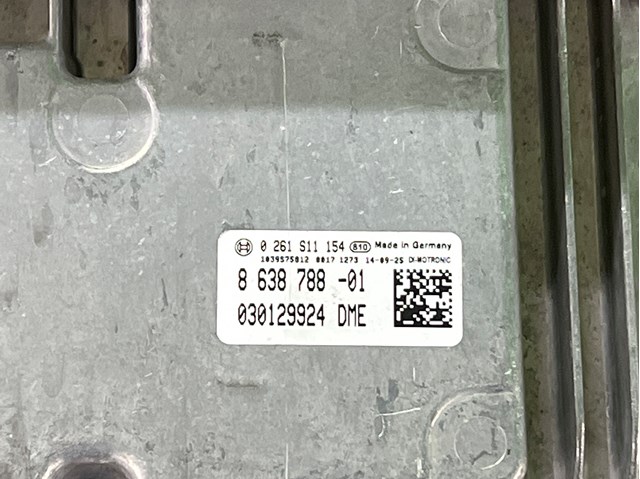 Электронный блок управления двигателем 12148638788 BMW