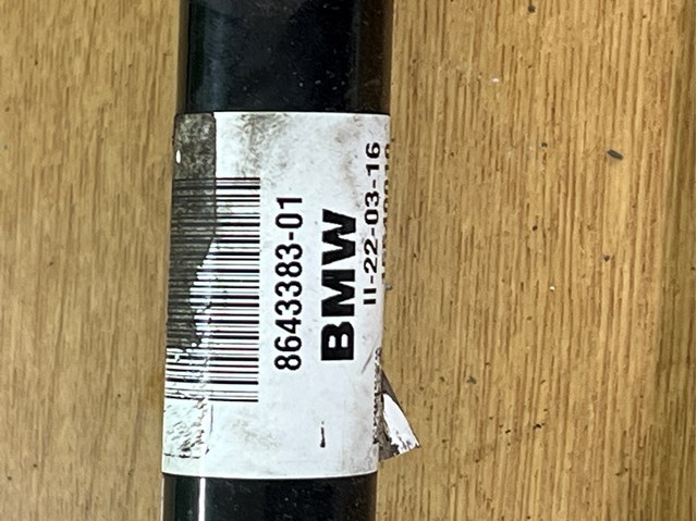 31608643383 BMW Левая полуось купить в Днепр