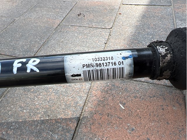 BMW 31609813715 Правая полуось в наличии Запорожье