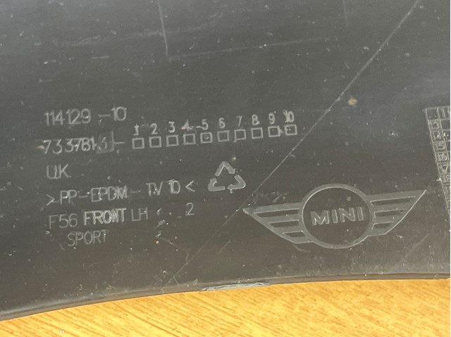 Спойлер переднего бампера, левый 51117337813 BMW