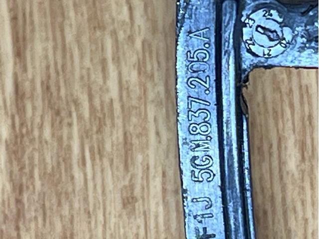 VAG 5GM837205A Ручка двери левой наружная передняя/задняя в наличии Хмельницкий