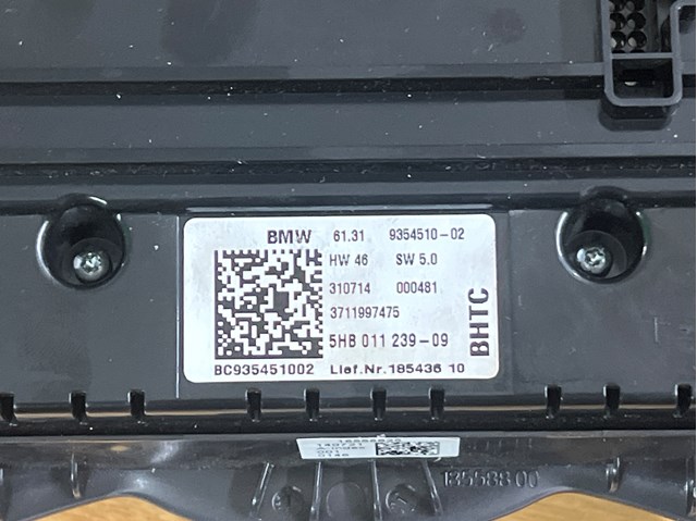 Механизм управления кондиционером 61319354510 BMW