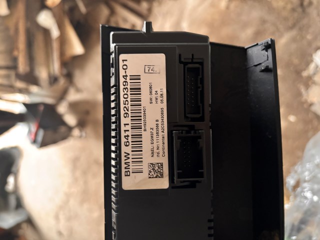 BMW 64119250394 Блок управления режимами отопления/кондиционирования в наличии Одесса