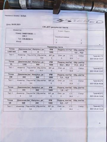 BOSCH 0445110038 Топливные форсунки в наличии Ужгород