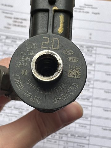 0445110582 BOSCH Топливные форсунки купить в Ровно