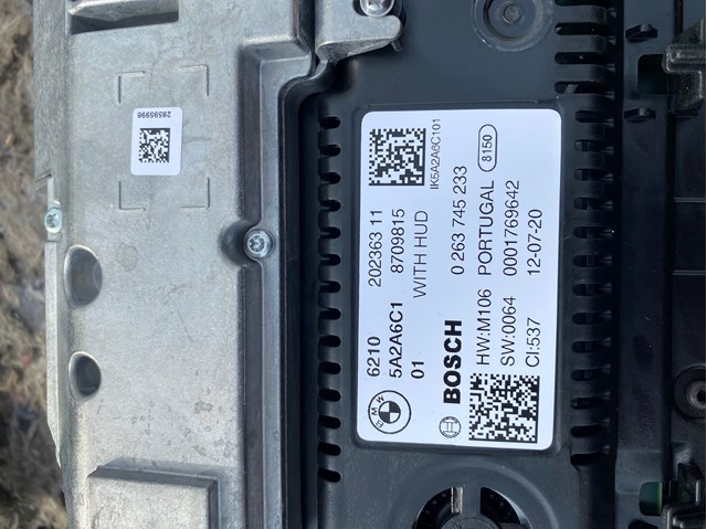 Щиток приборов 62105A2A6C1 BMW