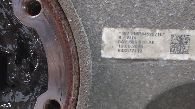 Редуктор заднего моста 0AY525010AE VAG