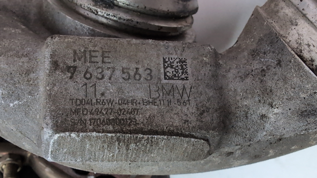 11657637563 BMW Турбина купить в Ужгород